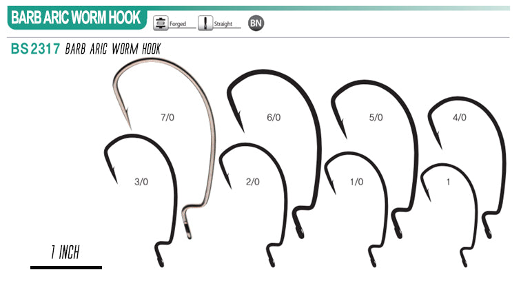 Blacktail Barb Aric Work Hook