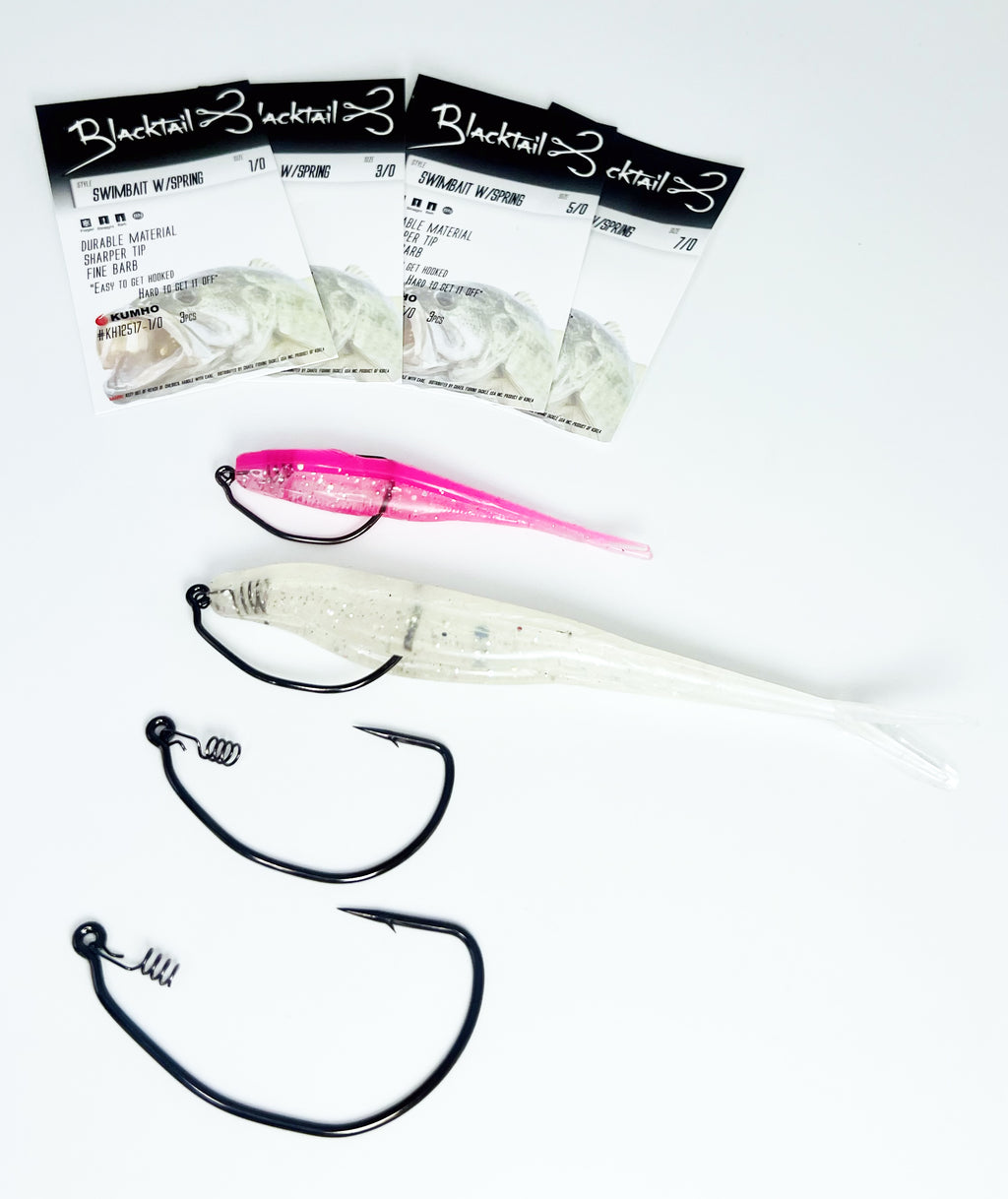 Blacktail Swimbait w/ Spring