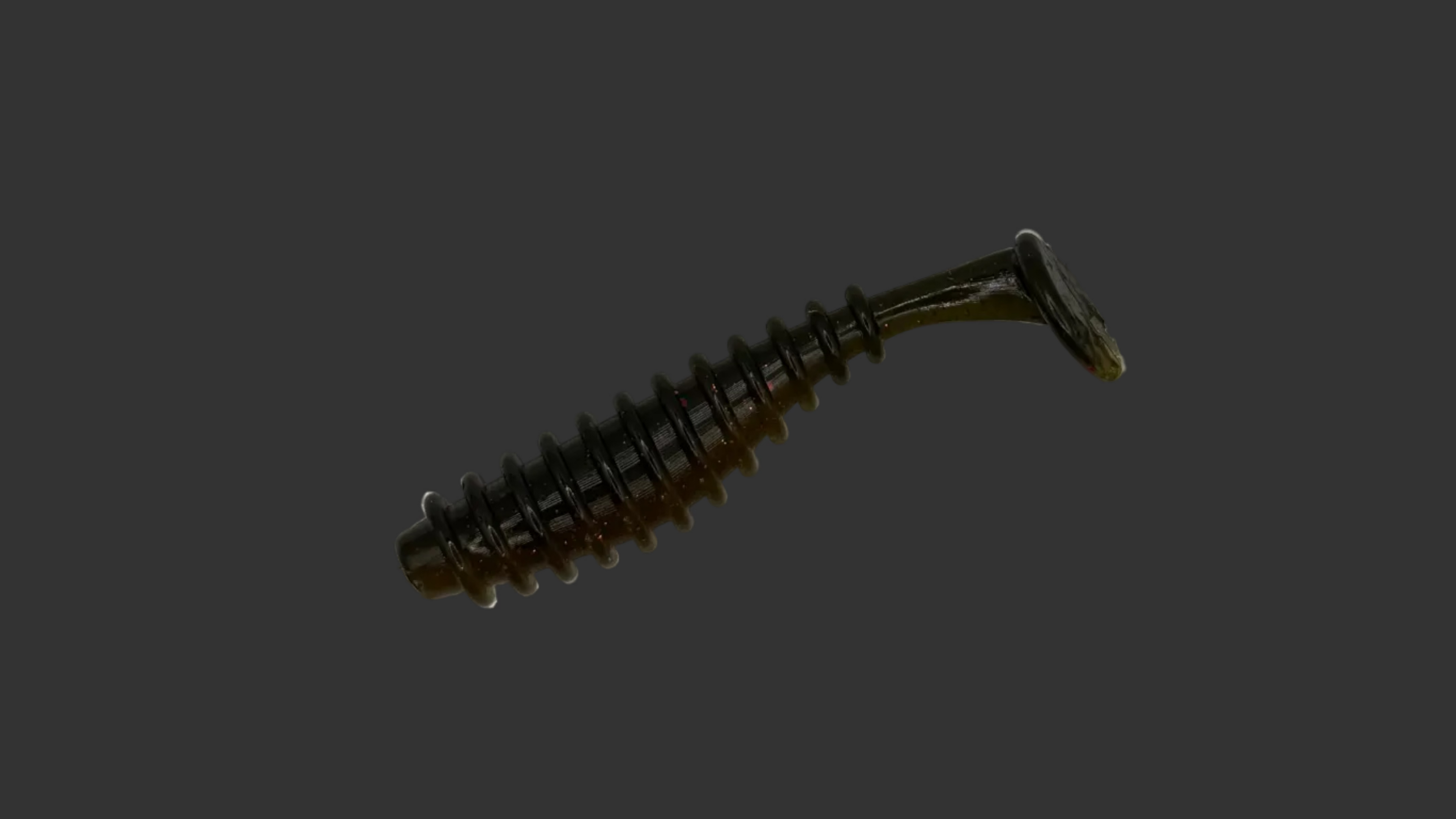 HD Baits Ribbed Battle Tail