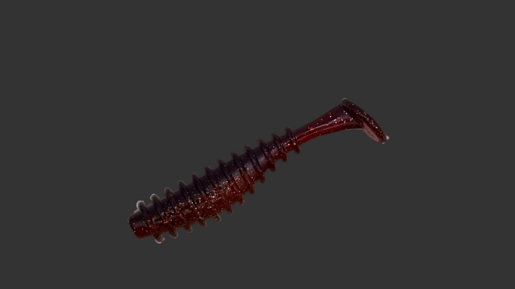 HD Baits Ribbed Battle Tail