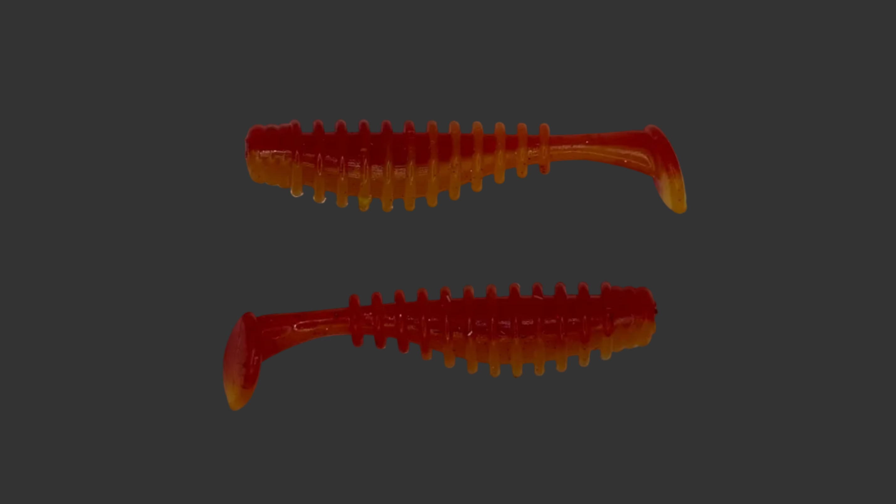 HD Baits Ribbed Battle Tail
