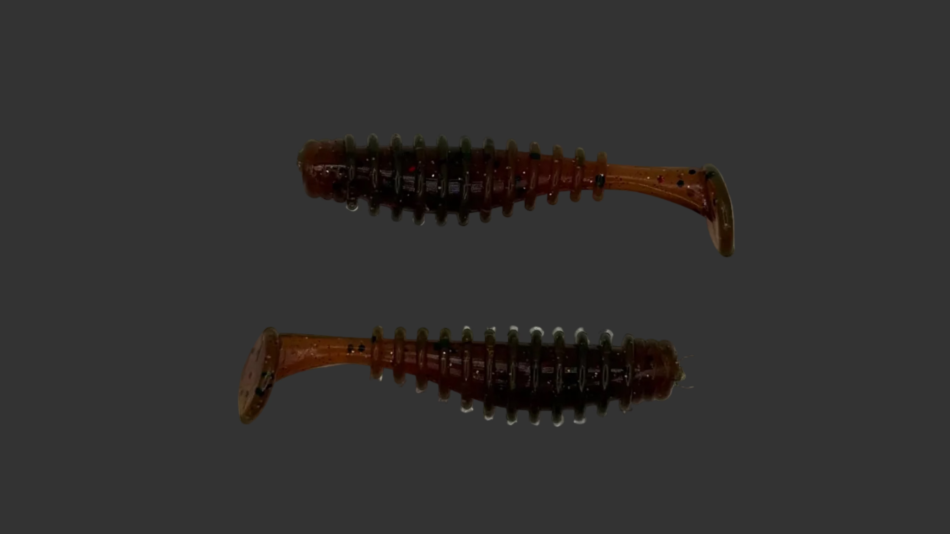 HD Baits Ribbed Battle Tail