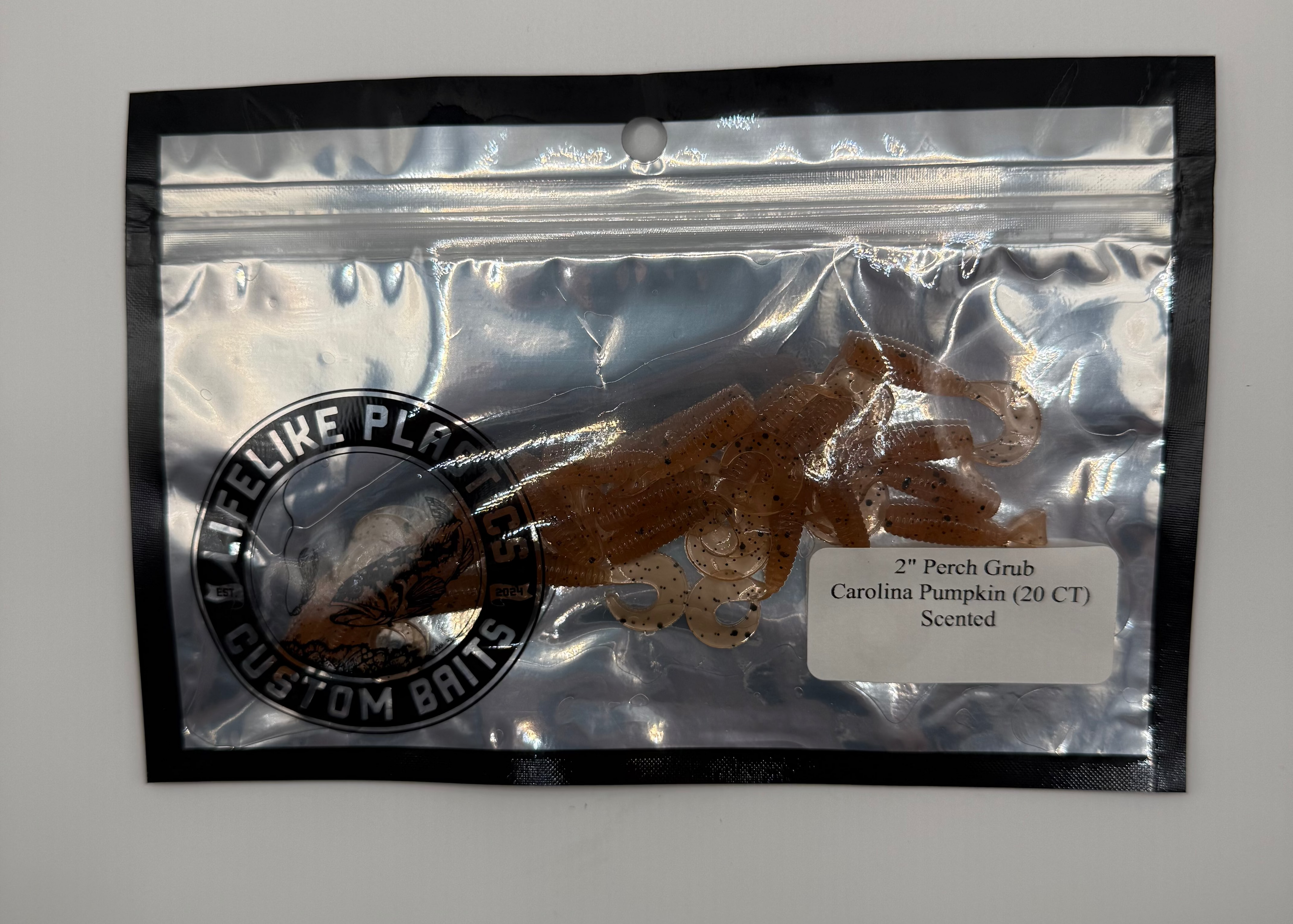 Lifelike Perch Grub