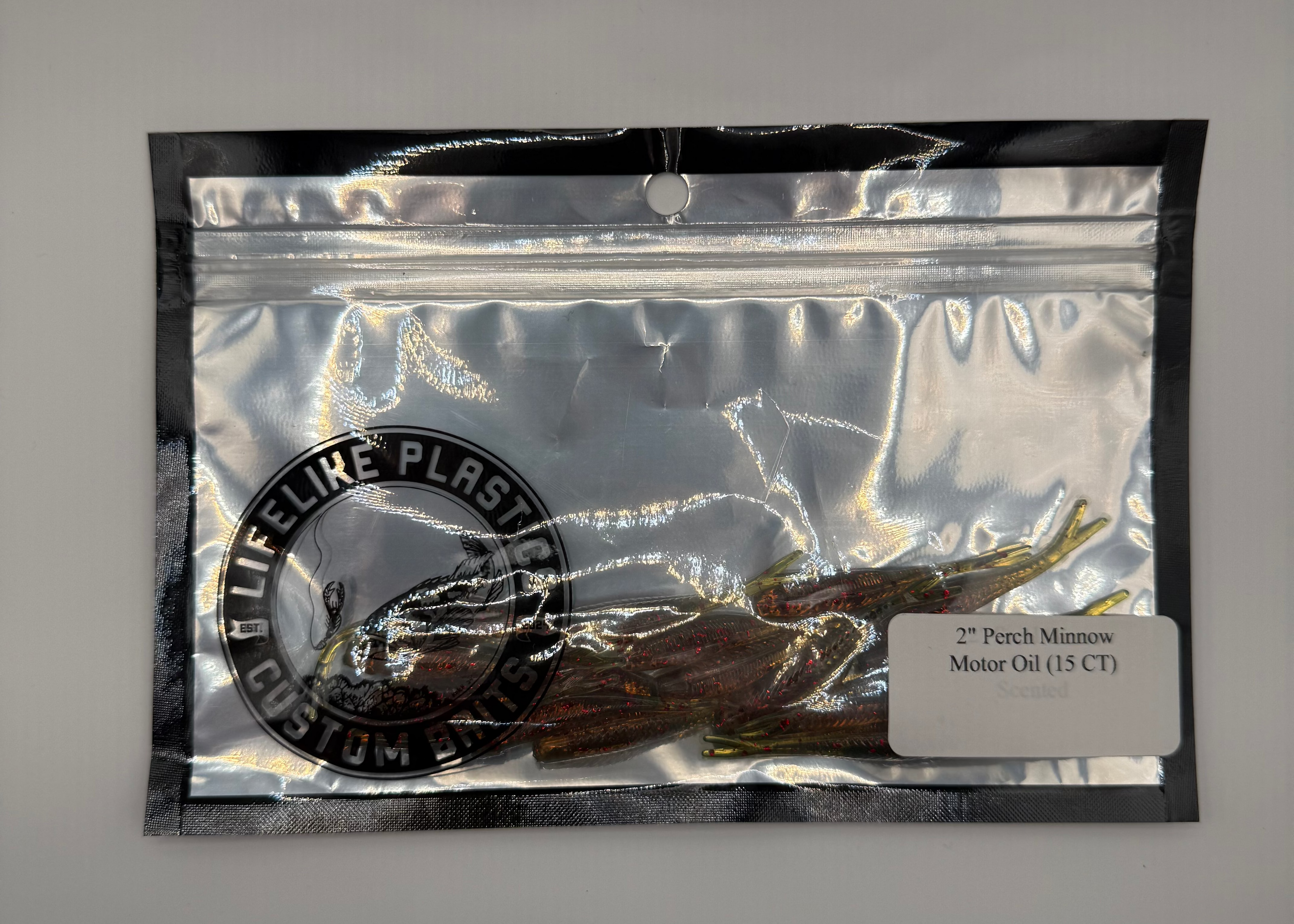 Lifelike Perch Minnow