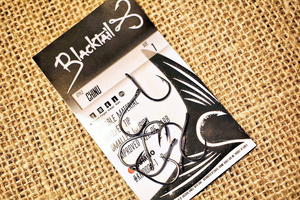 Blacktail Chinu Hook Lightwire