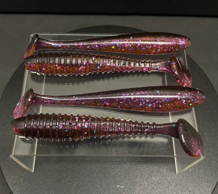 HD Baits Ribbed Battle Tail