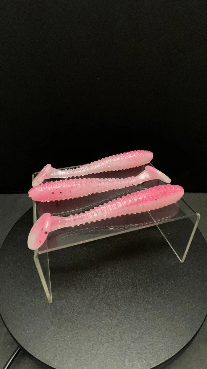 HD Baits Ribbed Battle Tail