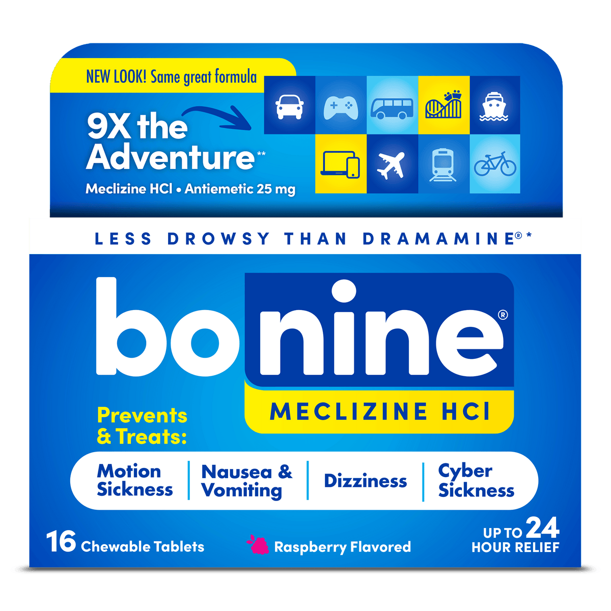 Bonine Adult Motion Sickness Medication