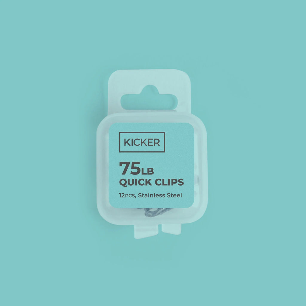 Kicker Quick Clips Stainless Steel