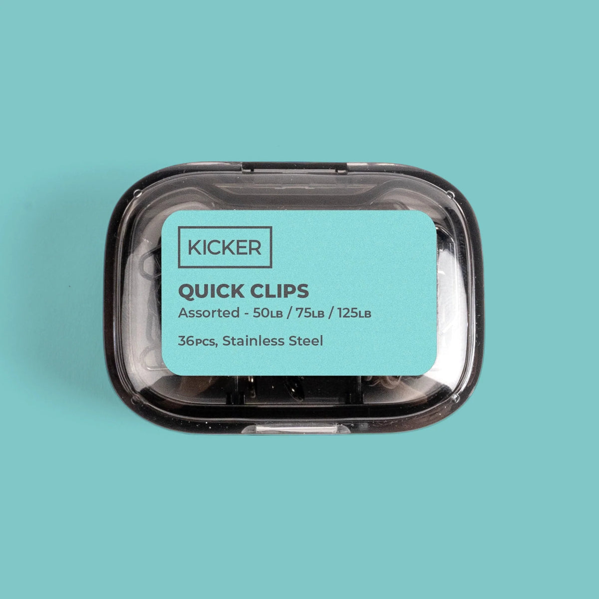 Kicker Quick Clips Stainless Steel